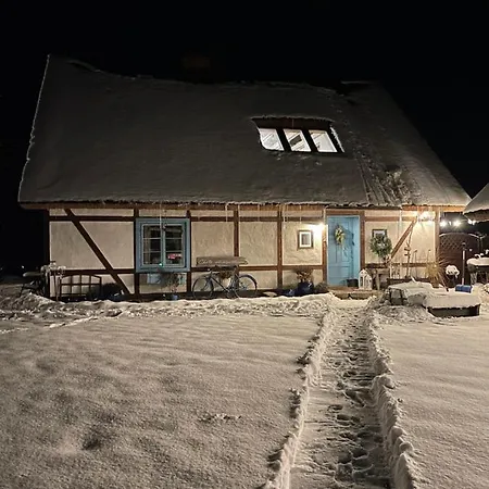 Chata Na Zielonym Wzgorzu Garcz Exteriér fotografie