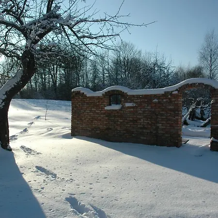 Chata Na Zielonym Wzgorzu Garcz Exteriér fotografie
